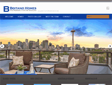 Tablet Screenshot of boitanohomes.com